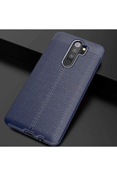 ZM STORE Xiaomi Redmi Note 8 Pro Kılıf Deri Yüzey Görünümlü Harika Kesim Niss...