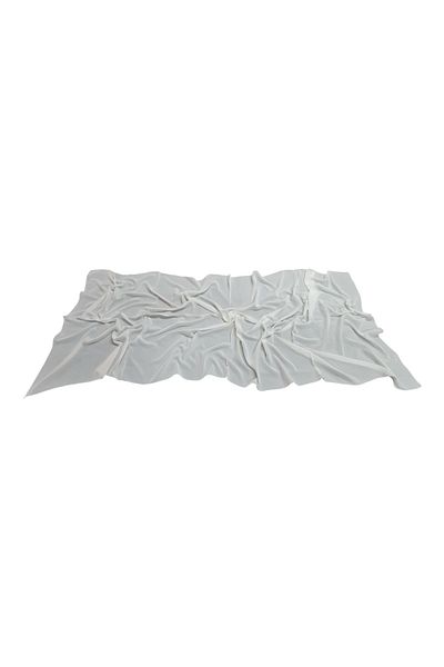 Gülsoy Women's Hijab Chiffon Shawl Off White - 2