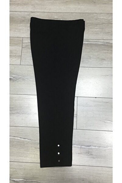 ECE GİYİM Scuba Yanlardan Cepli Önü Dikişli Paçası Çakmalı Beli Lastikli Büyü...