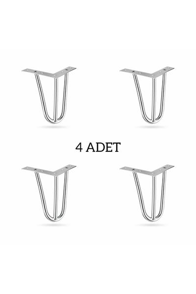 ARON (4 Adet) Lüx Martı Ayak (15cm) Tv Ünite Konsol Koltuk Baza Şifonyer Kane...