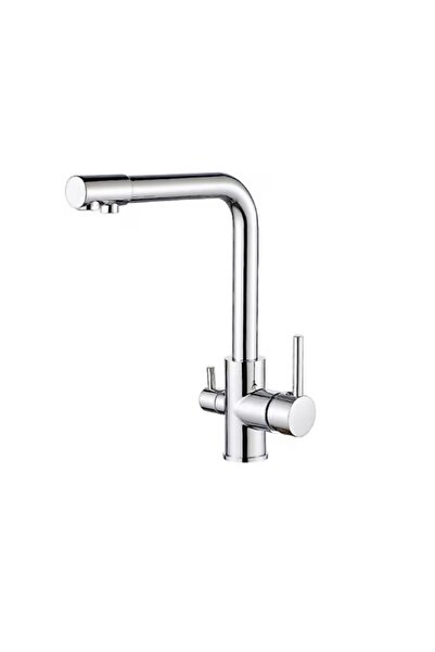 NSA Su Armatürleri 3 Yollu Arıtma Girişli Evye Bataryası