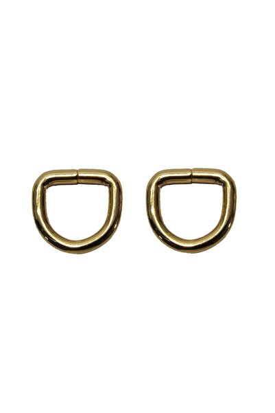 aladepo Αξεσουάρ τσάντας δακτυλίου 2 cm D 10 τεμαχίων