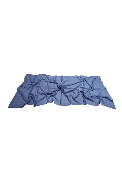 Gülsoy Women's Hijab Chiffon Shawl Indigo Blue - 12