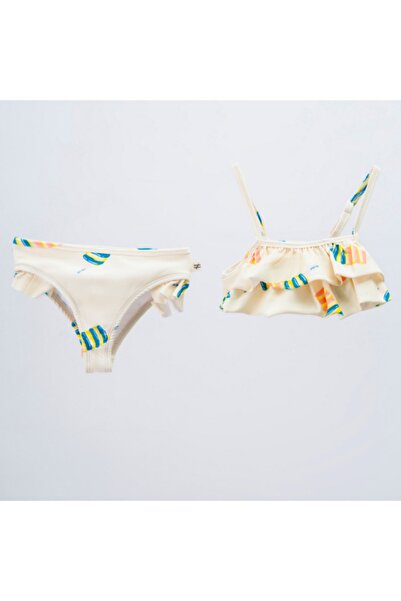 Moi Noi Bikini Desenli Bej - Ice Cream