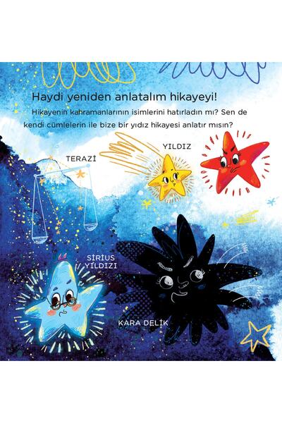 Dikkat Atölyesi Yayınları First Reading Uzay Hikayeleri Serisi Stars with Stories