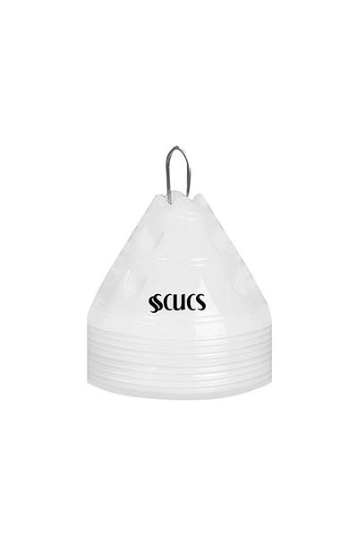 SCUCS Scx 1082 وعاء تدريب كبير الحجم 20 قطعة أبيض