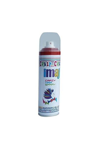 İmaj Crazy Hair Geçici Renkli Saç Spreyi Kırmızı 100ml