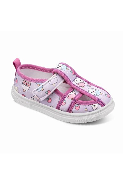 Sanbe 401 V 014 20-25 Kız Keten Ayakkabı Lila