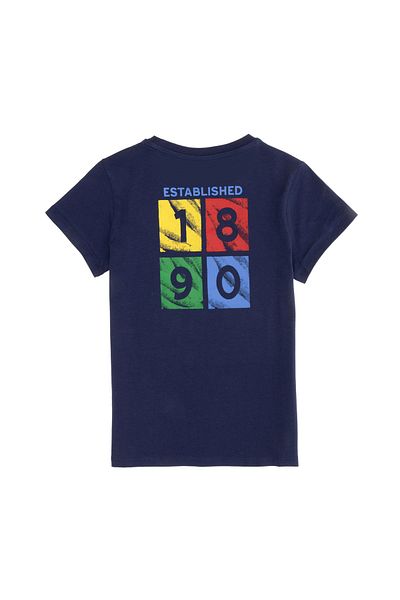U.S. Polo Assn. Ανδρικό μπλουζάκι με στάμπα Navy Blue Παιδικό Dulan