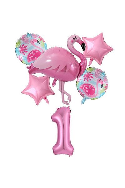Mini Parti Mini Party Store Flamingo Balloon Set