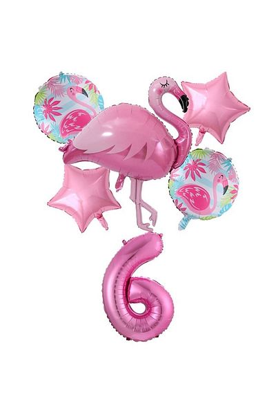 Mini Parti Mini Party Store Flamingo Balloon Set