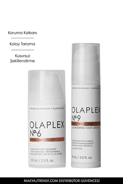 Olaplex Frizz Control Styling Duo - Elektriklenmeyi Kontrol Altına Alan Bağ G...