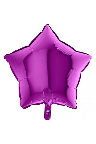 kidspartim Star Lilac 24 Inch Foil Balloon