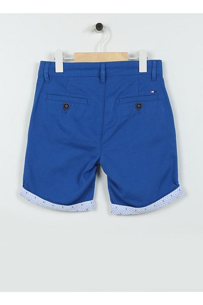 U.S. Polo Assn. Κανονικό μπλε αγορίστικο σορτς μέσης Lersley