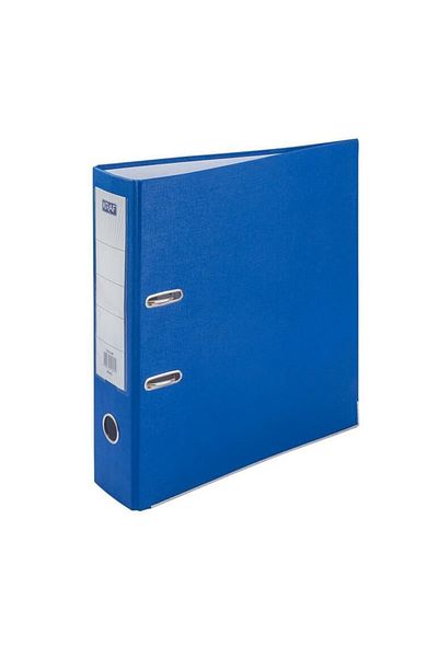 KRAF 1025 Foldere din plastic - Lată - Cutie albastră de 10
