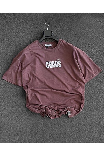 Keywest Chaos *** Sick Printed Oversize Crew Neck T-shirt