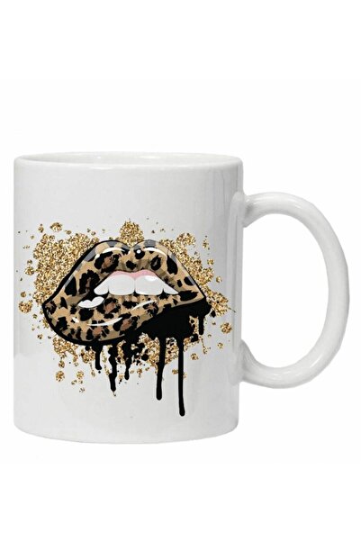 sıradışıhediyem نماذج أكواب بتصميم سلسلة خاصة مطبوعة على شكل ليوبارد