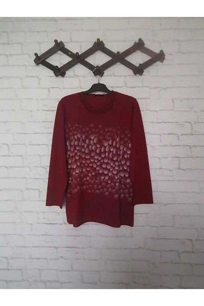 anne moda ankara Mercerized Ανοιξιάτικα Πλεκτά Κομψά Buluz