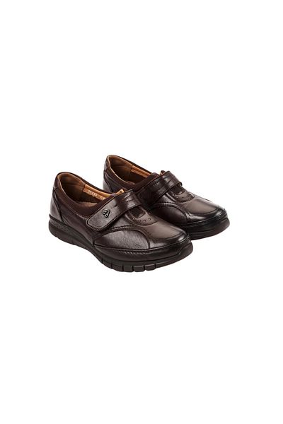 Forelli 29445-g Iris Brown Women's Comfort Leather Shoes
