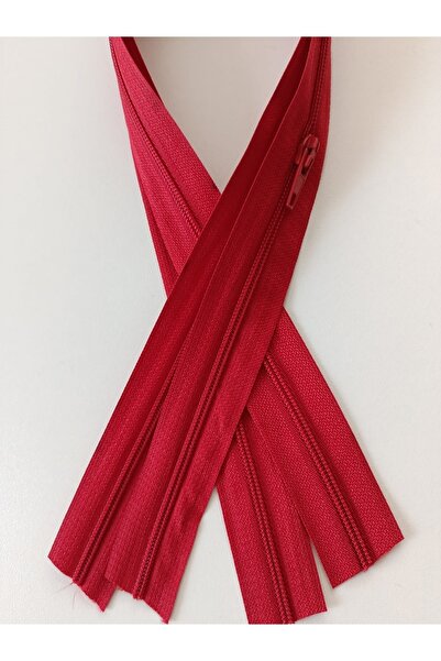 fabricorg Zipper 50 Cm 2 Pieces (Red)