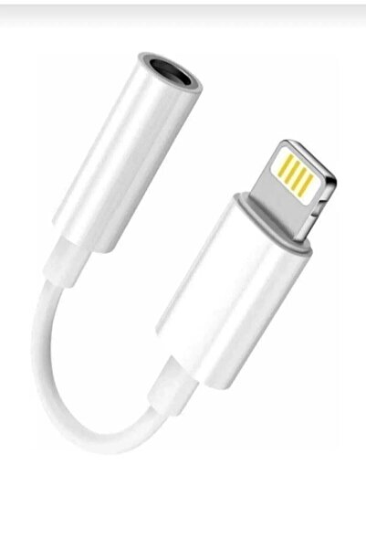 Nanopro Iphone Ipad Lightning Uyumlu Kulaklık Çevirici Aux Dönüştürücü Ara Kablosu