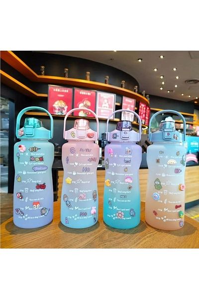 NEWSTORE HOME Motivational Water Bottle Water Bottle Water Bottle 2lt Gym Water Bottle Water Bottle