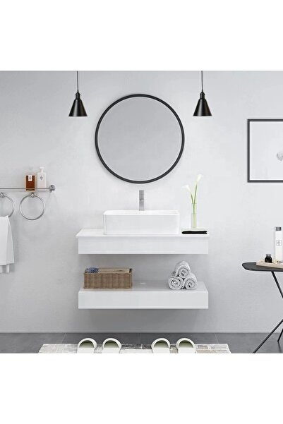 RİOLİGHT Retro1 Vintage Siyah 1xe27 Duylu Ayna Üstü Tekli Metal Sarkıt Avize ...