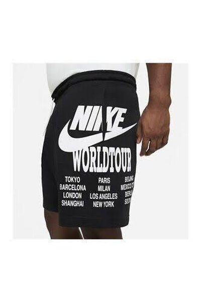 Nike ‘World Tour Pack’ Graphic Fleece Shorts Mens