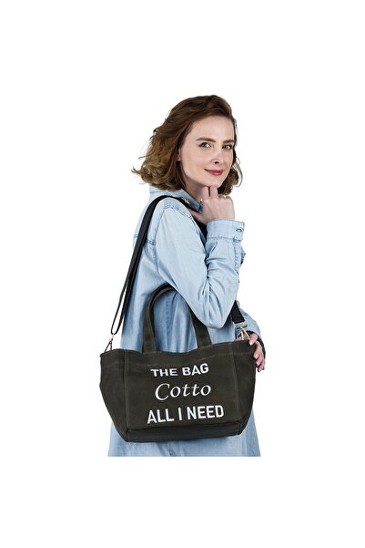 Cotto Shoes Жіноча сумка з канвасу з восковим покриттям