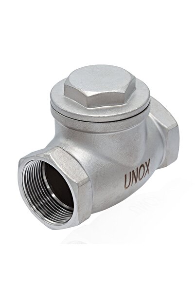 Unox 1/2" Paslanmaz Çalpara Tip Çekvalf