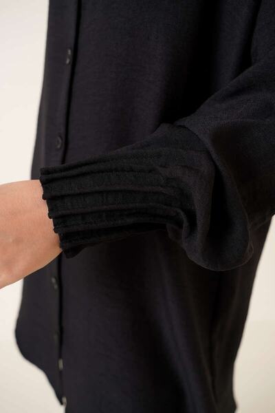 VOLT CLOTHİNG Dámská žebrovaná košile pro volný čas