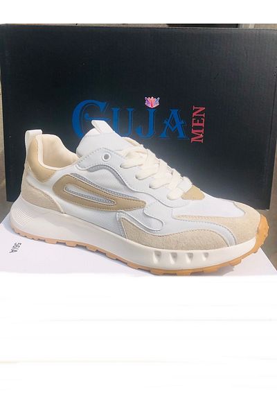 Guja Arme City Ac 23y638-1 Μπεζ ελαφριά ανατομική σόλα καθημερινά αθλητικά παπούτσια
