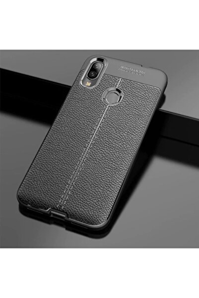 ZM STORE Samsung Galaxy A10s Kılıf Deri Yüzey Görünümlü Harika Kesim Niss Kapak