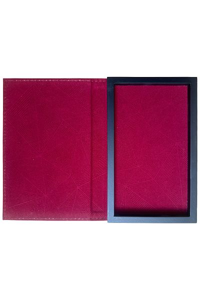 ankara menü (5 Pieces) 13x21 Box, Leather Account Receipt Pad, with Change Box, Ticket