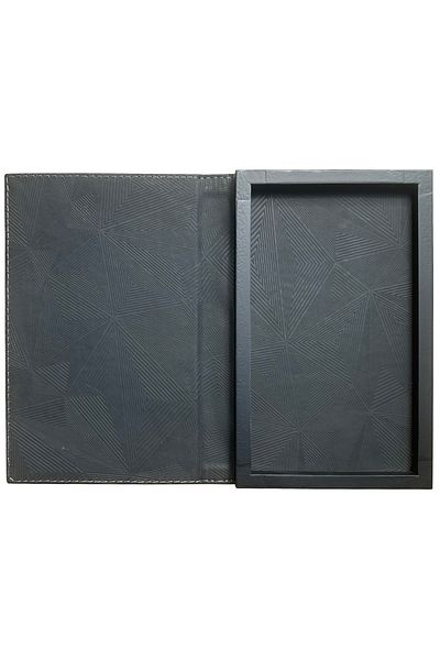ankara menü (5 قطع) صندوق 13 × 21، وسادة إيصالات جلدية، مع صندوق تغيير، تذكرة