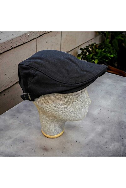 salarticaret Siyah Kasket Şapka Yazlık Pamuklu Ürün