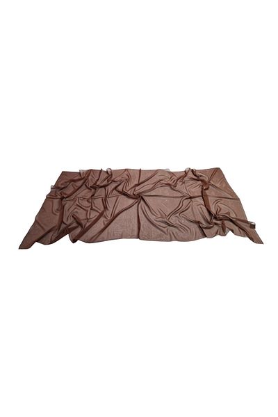 Gülsoy Women's Hijab Chiffon Shawl Bitter Brown - 10