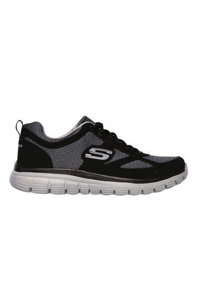 SKECHERS Burns Agoura 52635-Bkgy Men's Sports Shoes Black