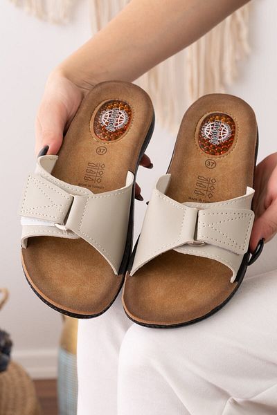 Behtah Kundura Elispoly Women's Slippers Heel Spur Compatible Gel Heeled Slippers Street Beach Balcony Bathroom Slippers