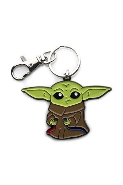 Herşey Nota Star Wars Baby Yoda Grogu Anahtarlık