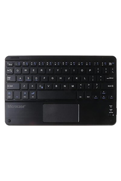 Microcase Tablet Ve Telefonlar Için 9 Inch 23 Cm Şarjlı Touchpadli Türkçe Bluetooth Klavye - Al3702