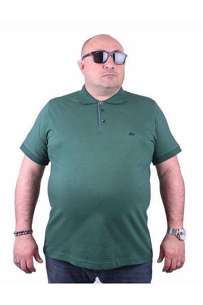 MocGrande Μπλουζάκι μεγάλου μεγέθους Lycra Classic Polo 11500 Naphtha