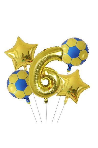 Mini Parti Mini Party Store Yellow Navy Blue Balloon Set