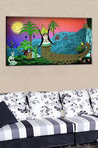 Talya Tablo Şahmeran Kanvas Tablo