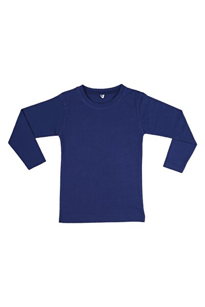 By Cwhr 100% памук ликра сезонен дълъг ръкав детски топи за момче/момиче тъмн...