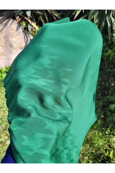 FRESCO SCARFS Γυναικείο σάλι Hijab Silky Jacquard Houndstooth με μοτίβο K. Benetton