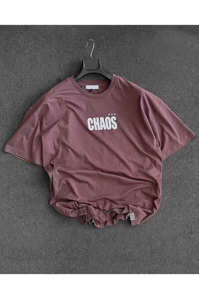 Keywest Plus Size Chaos *** Tricou oversize cu decolteu triplu cu imprimeu Sick