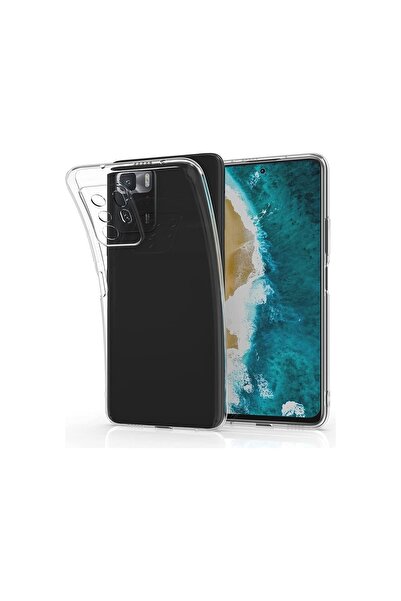 prolysus Xiaomi Poco X3 Gt Kamera Korumalı Şeffaf Kılıf + Ekran Koruyucu
