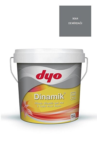 Dyo Dinamik Silikonlu Ipek Mat Silinebilir Iç Cephe Boyası 7.5 Lt [10kg] Demirdagı