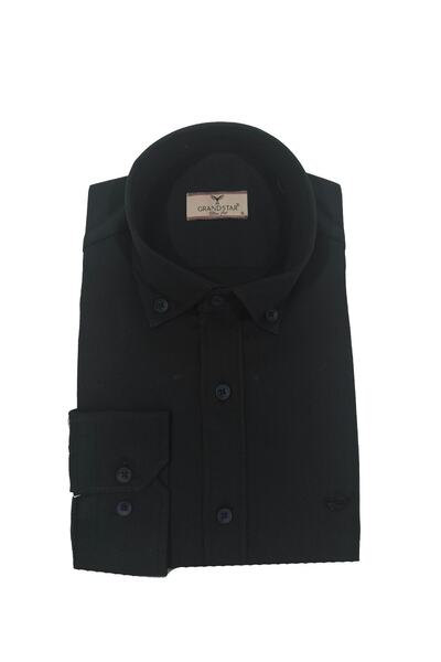 dcn giyim 1985 Erkek Likralı Slimfit Gömlek
